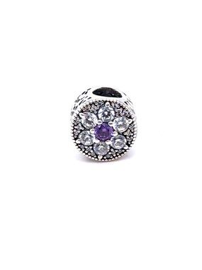 Pandora Sparkling Forget Me‎ Not Flower Charm